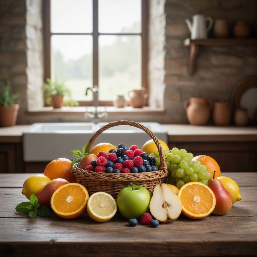Fresh Herbs, Vegetables & Fruits