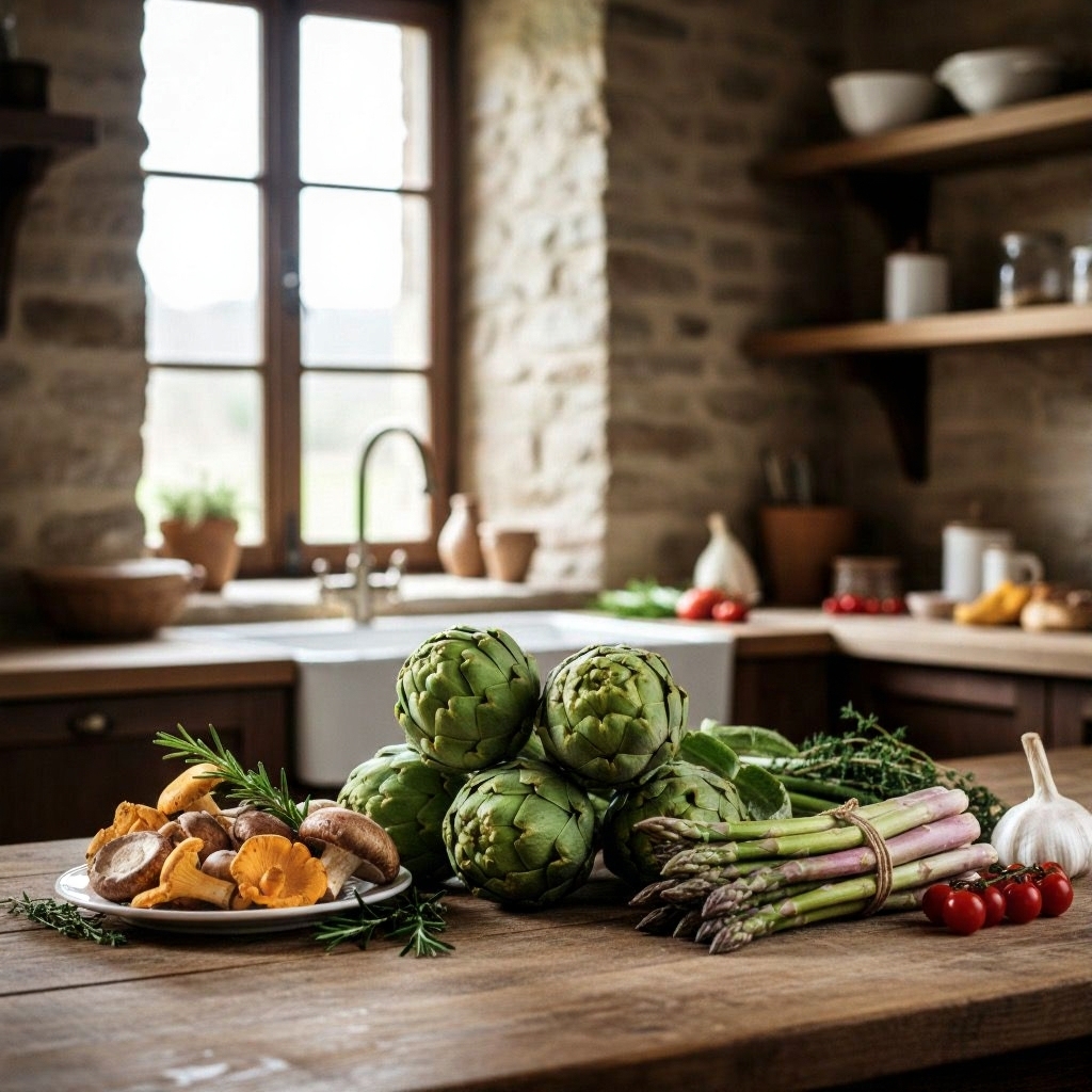 Fresh Herbs, Vegetables & Fruits